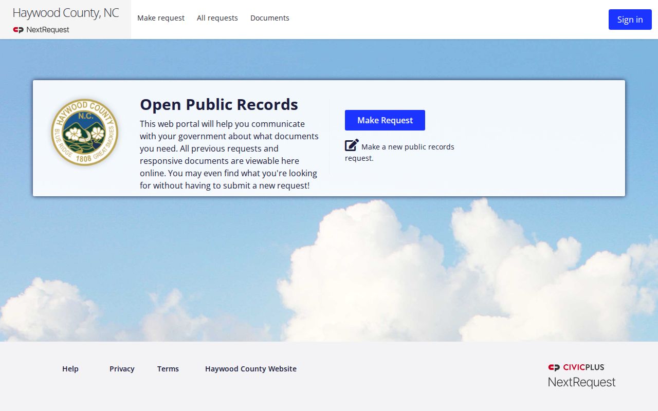 Haywood County 72 hour release records portal